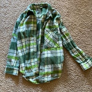 AERIE OVERSIZED FLANNEL